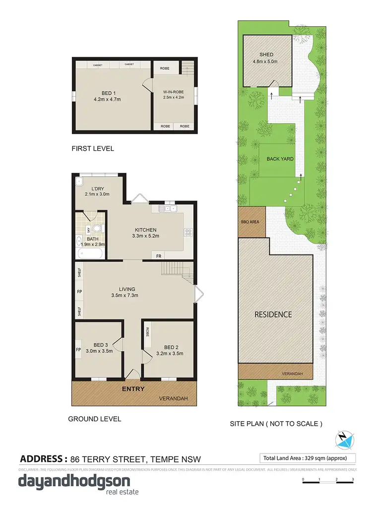 Floorplan of Homely house listing, 86 Terry Street, Tempe NSW 2044