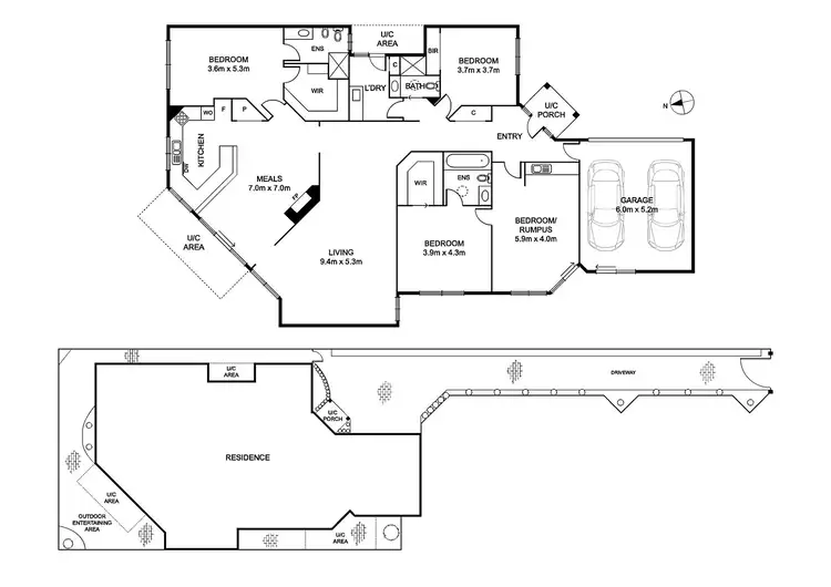 Floorplan of Homely house listing, 2/61 Snowdon Avenue, Caulfield VIC 3162