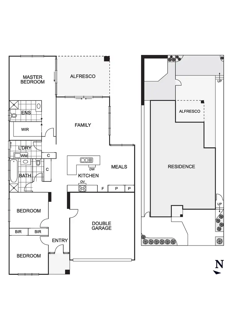 Floorplan of Homely house listing, 10 Besra Drive, Doreen VIC 3754
