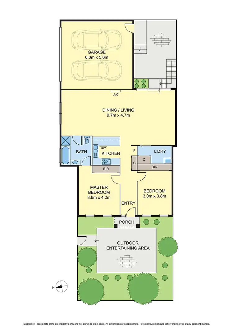 Floorplan of Homely unit listing, 2/19 Moore Road, Vermont VIC 3133