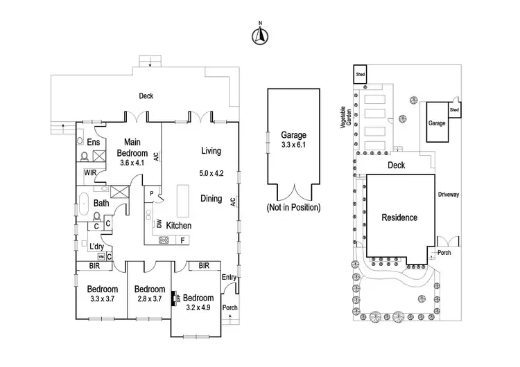 Floorplan of Homely house listing, 48 Outhwaite Road, Heidelberg Heights VIC 3081