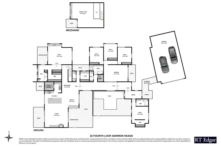 Floorplan of Homely house listing, 42 Fourth Loop, Barwon Heads VIC 3227