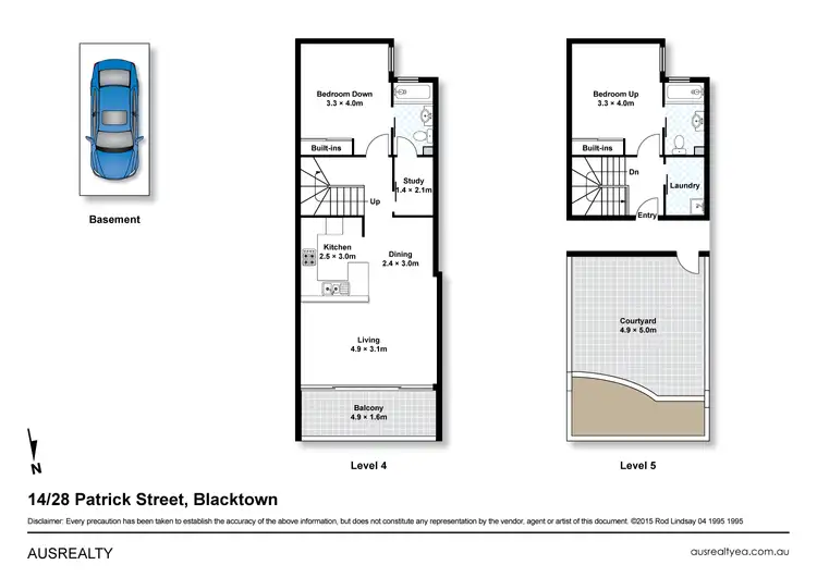 Floorplan of Homely apartment listing, 14/28 Patrick Street, Blacktown NSW 2148