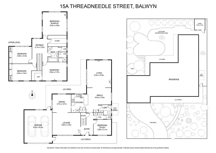 Floorplan of Homely house listing, 15A Threadneedle Street, Balwyn VIC 3103