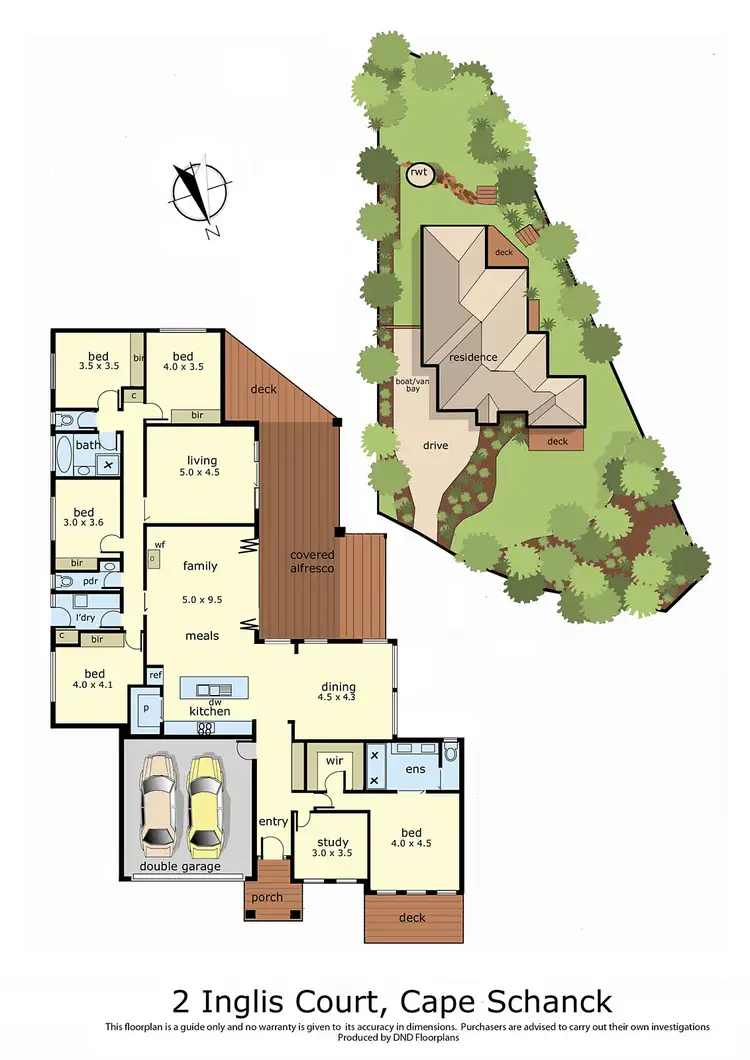 Floorplan of Homely house listing, 2 Inglis Court, Cape Schanck VIC 3939