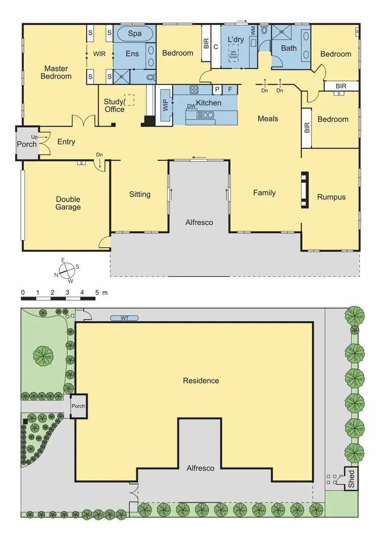 Floorplan of Homely house listing, 9 Glass Crescent, Doreen VIC 3754