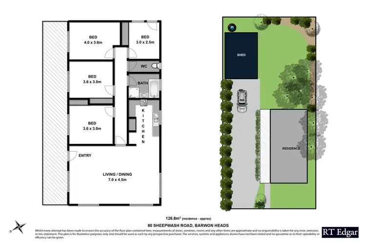 Floorplan of Homely house listing, 80 Sheepwash Road, Barwon Heads VIC 3227