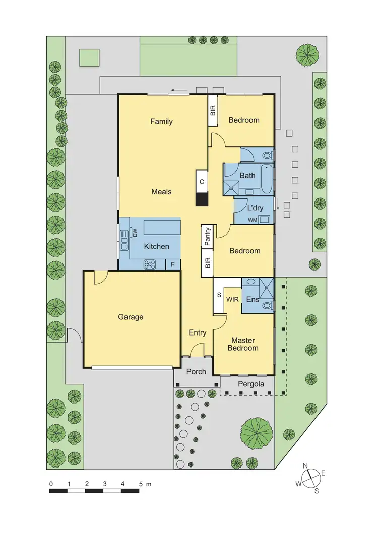 Floorplan of Homely house listing, 8 Yering Drive, Mernda VIC 3754