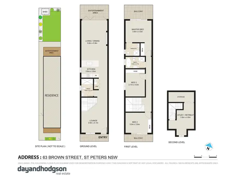Floorplan of Homely house listing, 63 Brown Street, St Peters NSW 2044