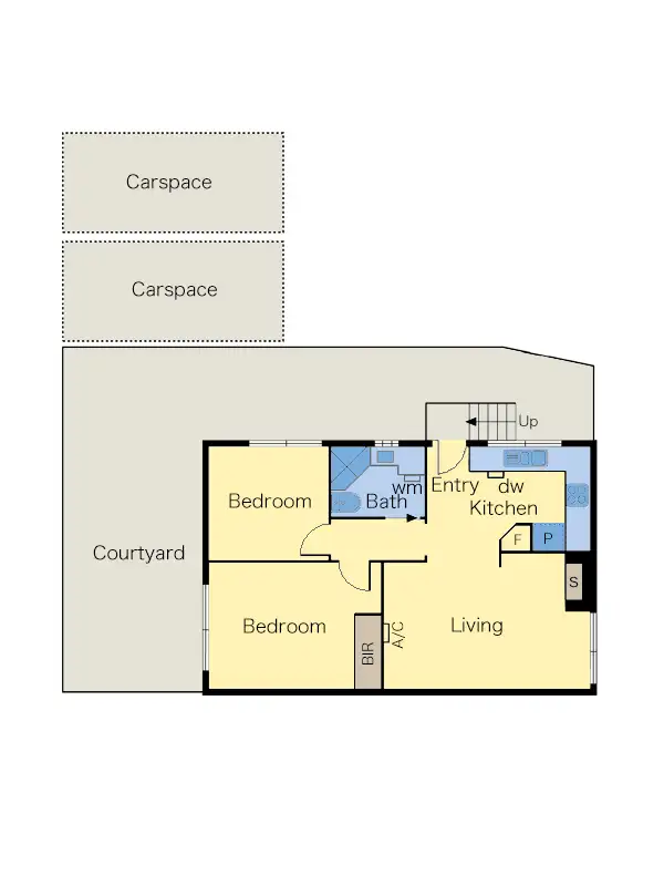 Floorplan of Homely apartment listing, 6/3 Victor Road, Bentleigh VIC 3204
