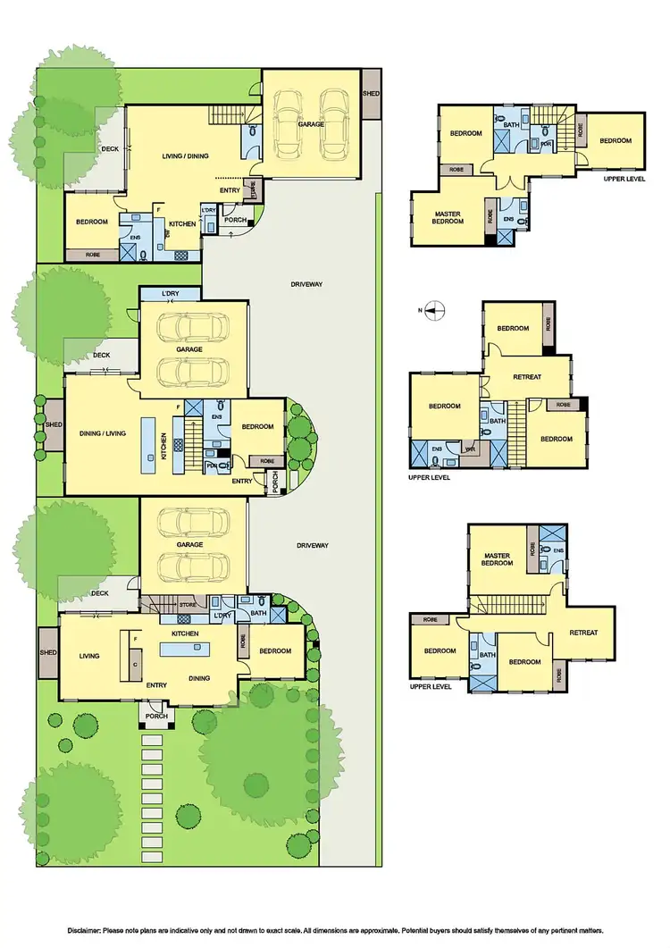 Floorplan of Homely house listing, 116 Dorking Road, Box Hill North VIC 3129