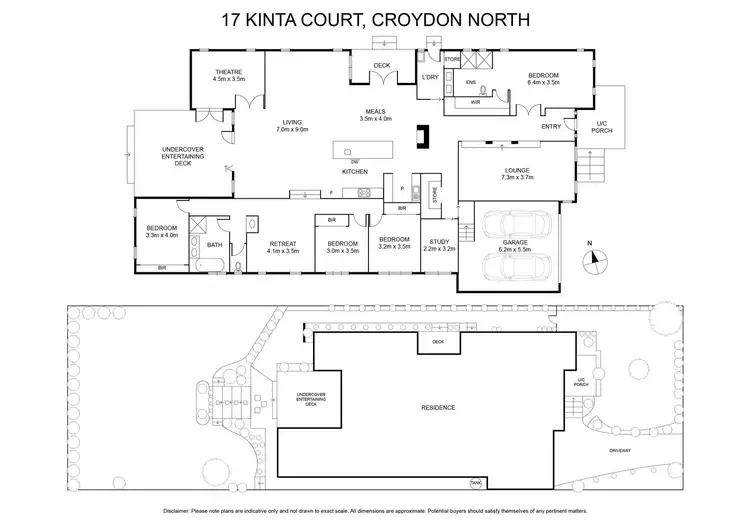 Floorplan of Homely house listing, 17 Kinta Court, Croydon North VIC 3136