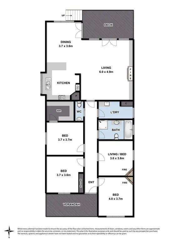 Floorplan of Homely house listing, 63 French Street, Geelong West VIC 3218