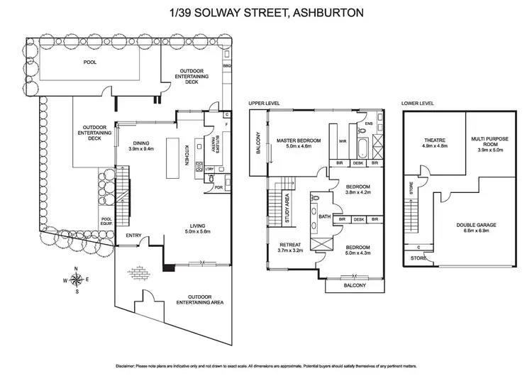 Floorplan of Homely house listing, 1/39 Solway Street, Ashburton VIC 3147