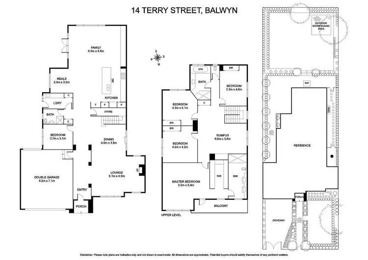 Floorplan of Homely house listing, 14 Terry Street, Balwyn VIC 3103