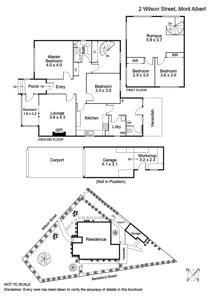 Floorplan of Homely house listing, 2 Wilson Street, Mont Albert VIC 3127