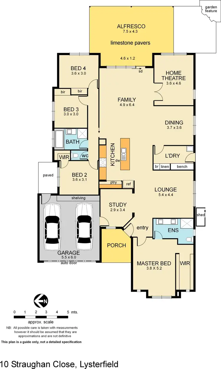 Floorplan of Homely house listing, 10 Straughan Close, Lysterfield VIC 3156
