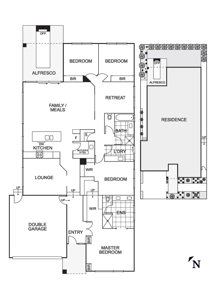 Floorplan of Homely house listing, 24 Stradling Rise, Mernda VIC 3754