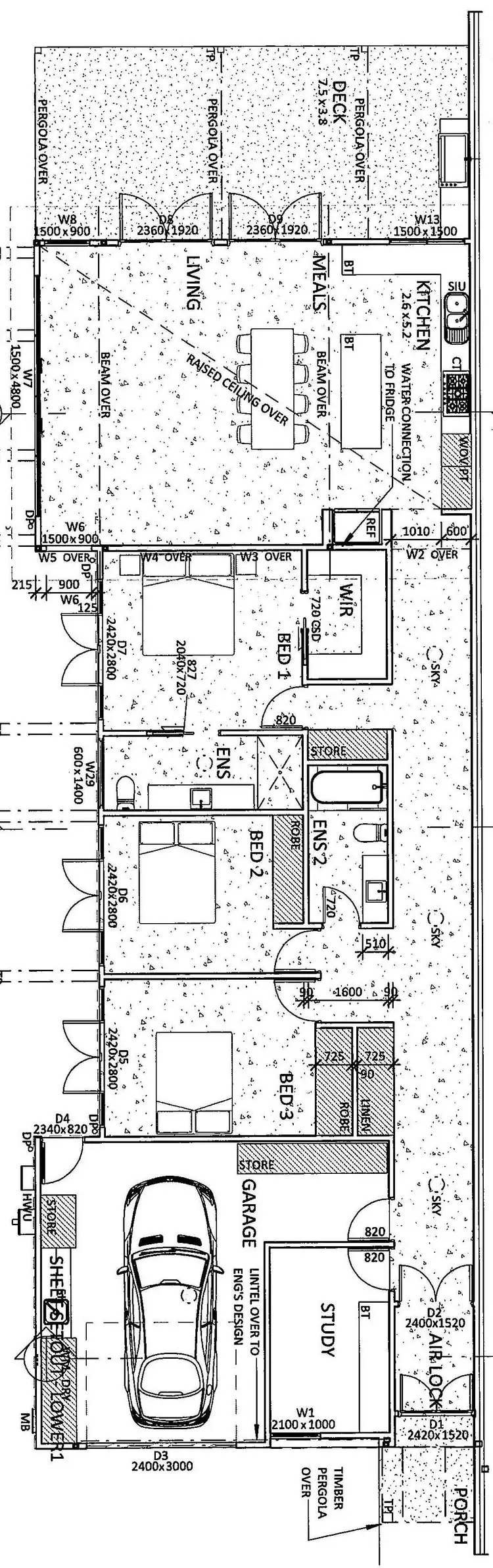 Floorplan of Homely townhouse listing, 1/22 Taits Road, Barwon Heads VIC 3227