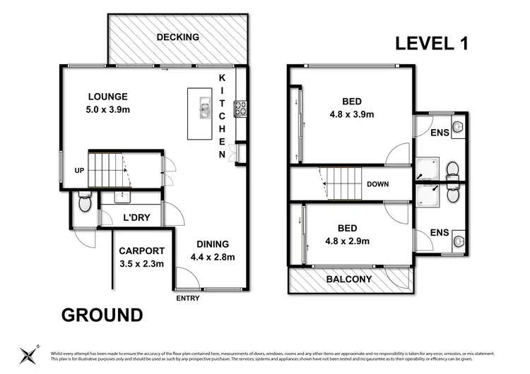 Floorplan of Homely townhouse listing, 2/109 Hitchcock Avenue, Barwon Heads VIC 3227