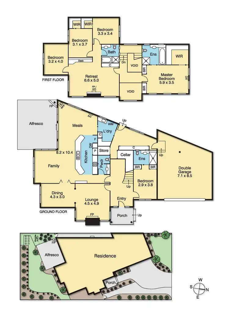Floorplan of Homely house listing, 24 Sheraton Close, Burwood East VIC 3151