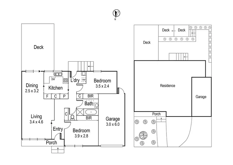 Floorplan of Homely unit listing, 19/86 Graham Road, Viewbank VIC 3084