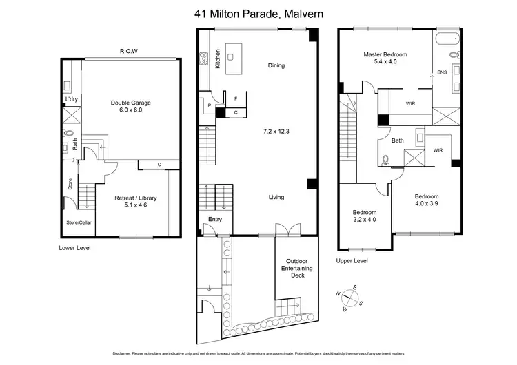 Floorplan of Homely house listing, 41 Milton Parade, Malvern VIC 3144