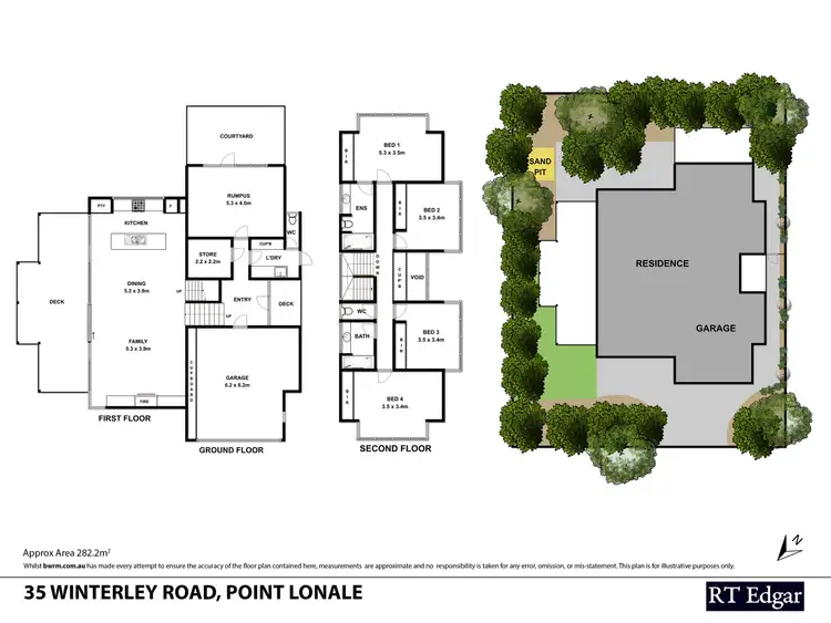 Floorplan of Homely house listing, 35 Winterley Road, Point Lonsdale VIC 3225
