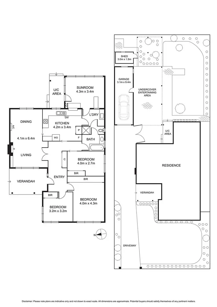 Floorplan of Homely house listing, 12 Neil Court, Bentleigh East VIC 3165