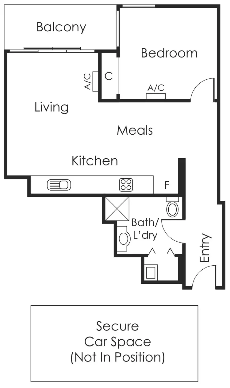 Floorplan of Homely apartment listing, 901/594 St Kilda Road, Melbourne VIC 3000