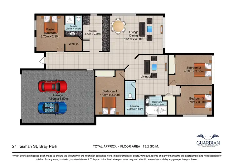 Floorplan of Homely house listing, 24 Tasman Street, Bray Park QLD 4500