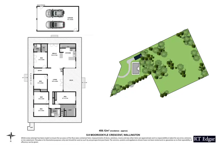 Floorplan of Homely rural property listing, 5-9 Moorookyle Crescent, Wallington VIC 3222