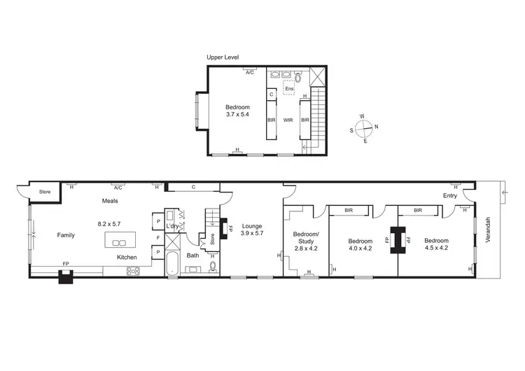 Floorplan of Homely house listing, 46 Evelina Road, Toorak VIC 3142