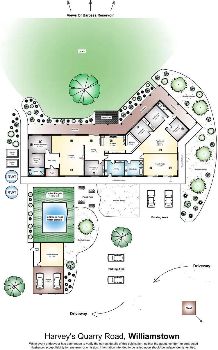 Floorplan of Homely rural property listing, Lot 4 Harveys Quarry Road, Williamstown SA 5351