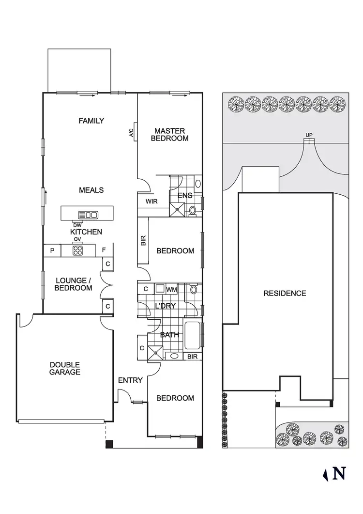 Floorplan of Homely house listing, 105 Wellington Street, Mernda VIC 3754