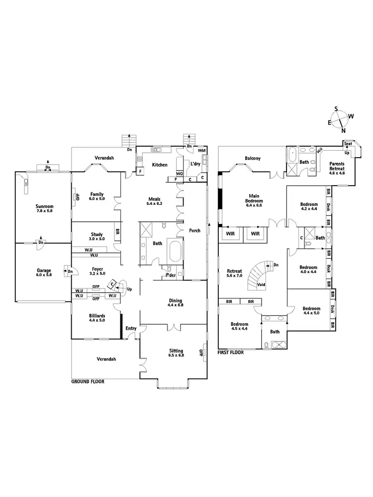 Floorplan of Homely house listing, 126 Sackville Street, Kew VIC 3101
