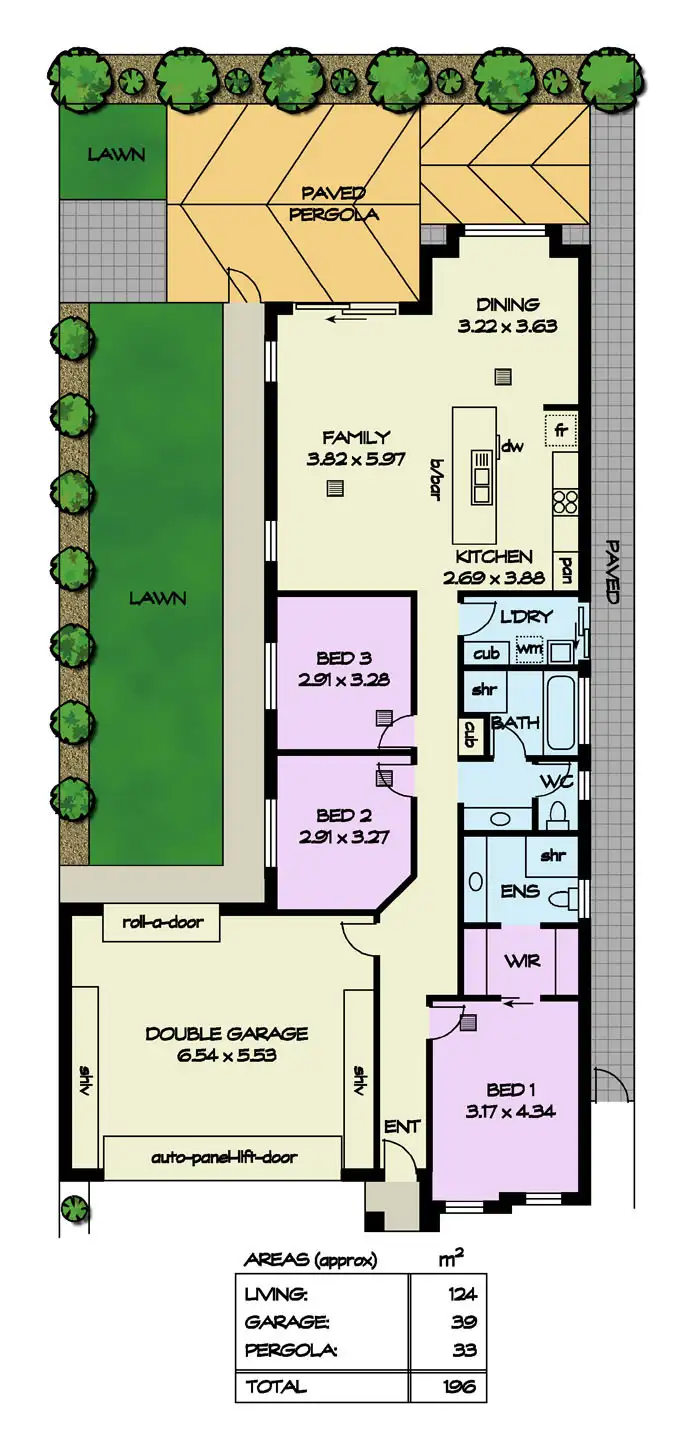 Floorplan of Homely house listing, 8 Terry Street, Blakeview SA 5114