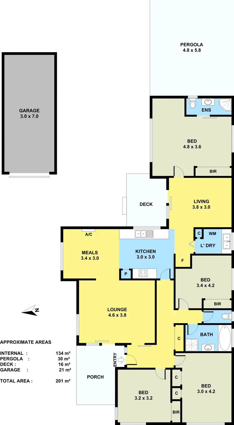 Floorplan of Homely house listing, 2 Logan Avenue, Altona VIC 3018