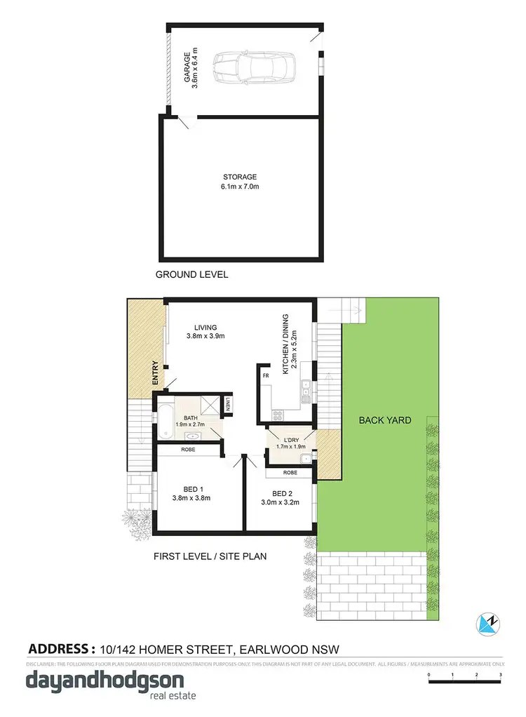 Floorplan of Homely villa listing, 10/142 Homer Street, Earlwood NSW 2206