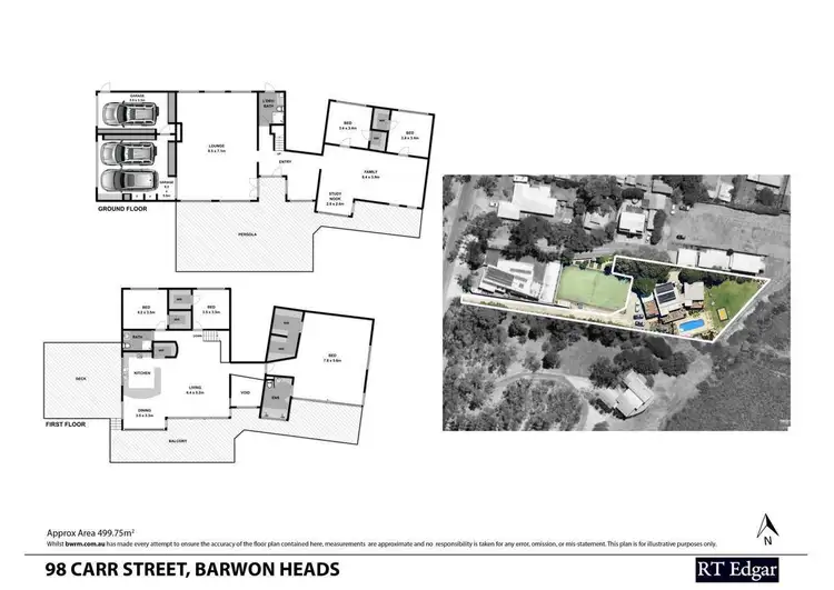 Floorplan of Homely house listing, 98 Carr Street, Barwon Heads VIC 3227