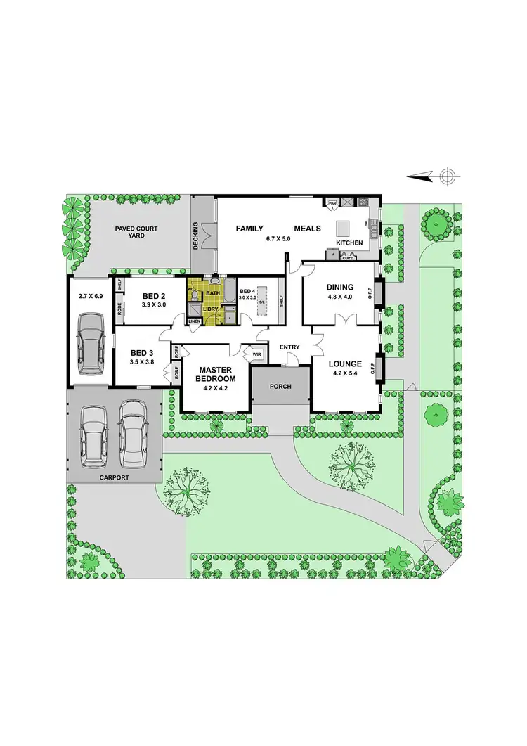 Floorplan of Homely house listing, 260 Gilbert Road, Preston VIC 3072