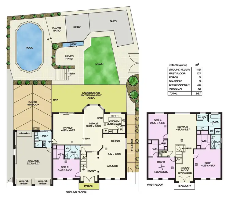 Floorplan of Homely house listing, 21 Satsuma Crescent, Golden Grove SA 5125