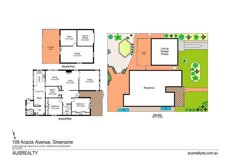 Floorplan of Homely house listing, 109 Acacia Avenue, Greenacre NSW 2190