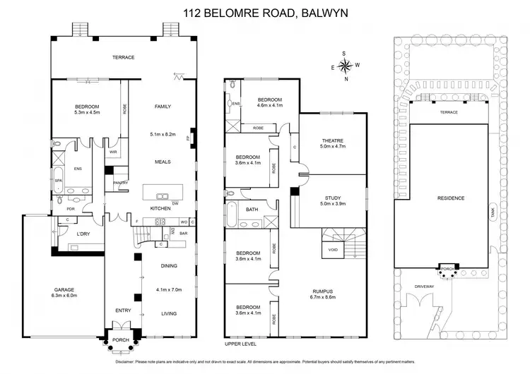 Floorplan of Homely house listing, 112 Belmore Road, Balwyn VIC 3103