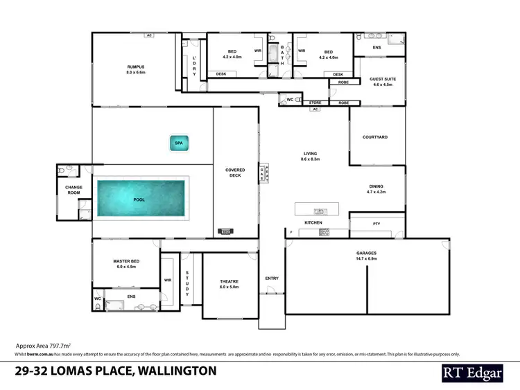 Floorplan of Homely house listing, 29-32 Lomas Place, Wallington VIC 3222