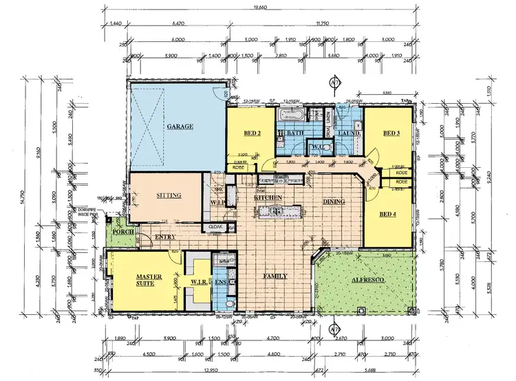 Floorplan of Homely house listing, 5 Gooch Court, Sale VIC 3850