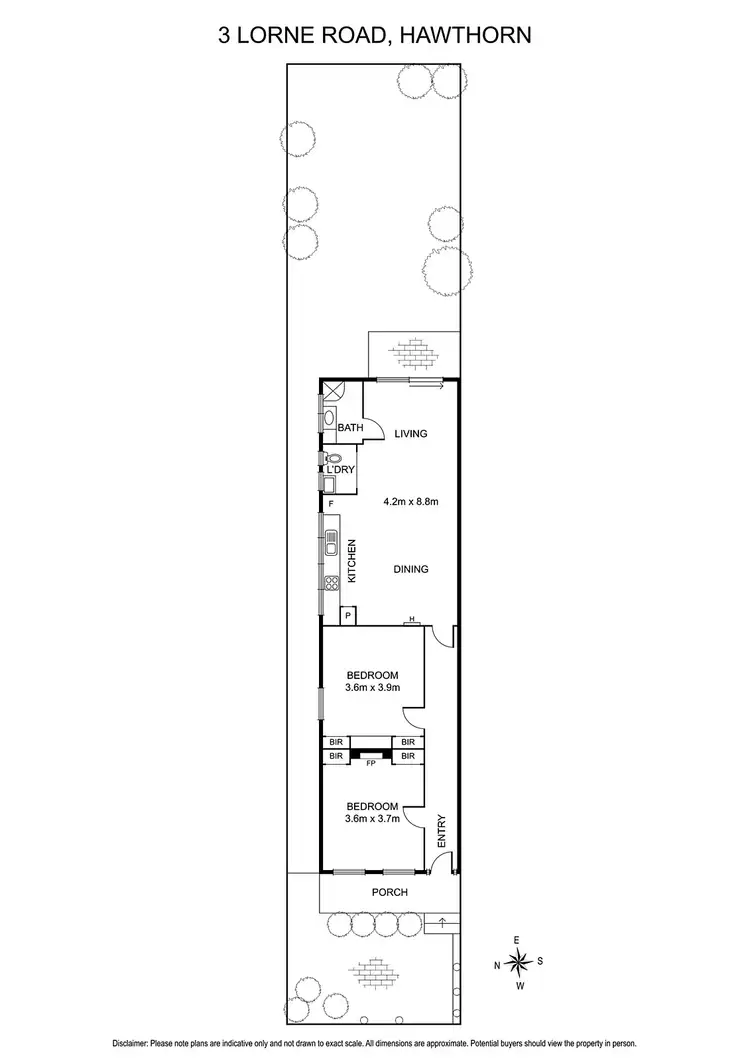 Floorplan of Homely house listing, 3 Lorne Road, Hawthorn East VIC 3123