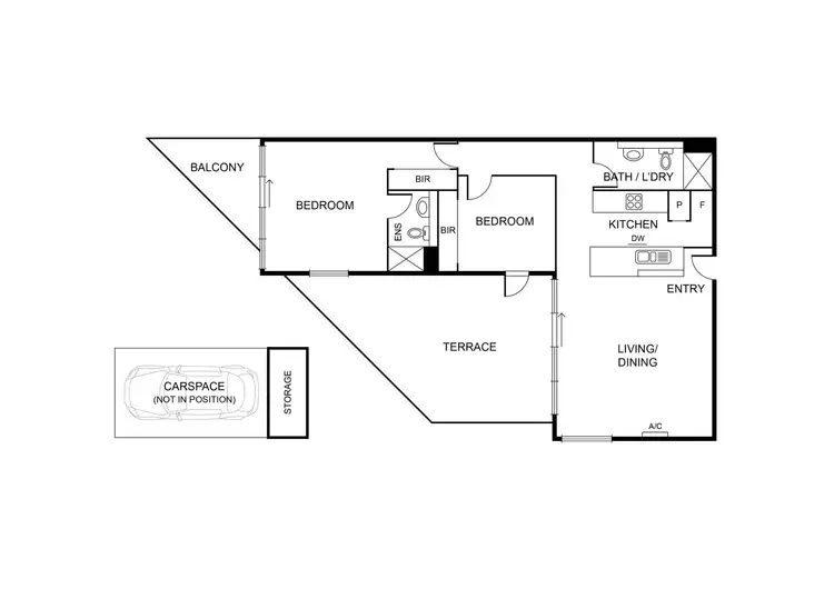Floorplan of Homely apartment listing, 211/181 St Kilda Road, St Kilda VIC 3182