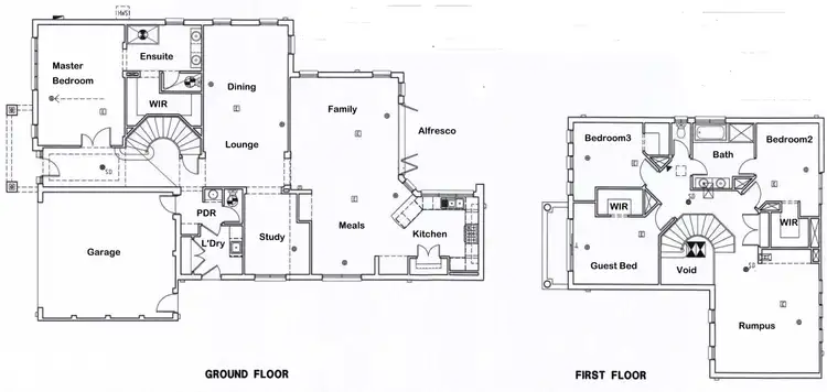 Floorplan of Homely house listing, 61 Ocean Grand Drive, Ocean Grove VIC 3226