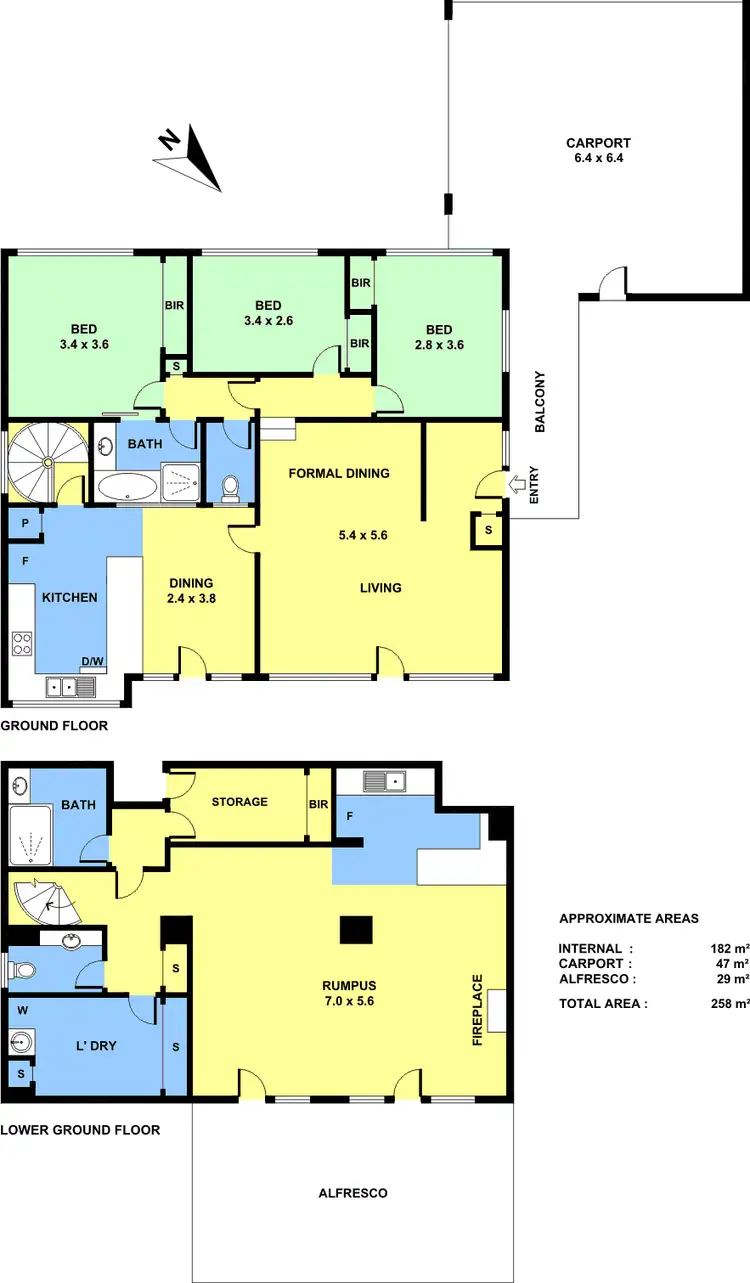 Floorplan of Homely house listing, 4 Princeton Place, Templestowe VIC 3106